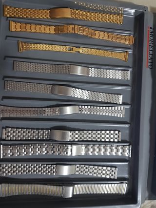 Lotto cinturini misti acciaio