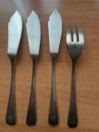 Cubiertos alpaca vintage