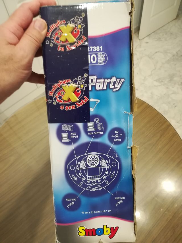 Grabadora "Star Party" de Smoby.