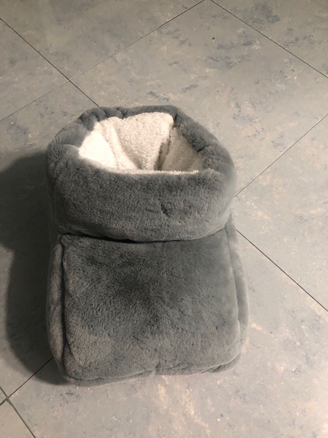 Bota calientapies manta