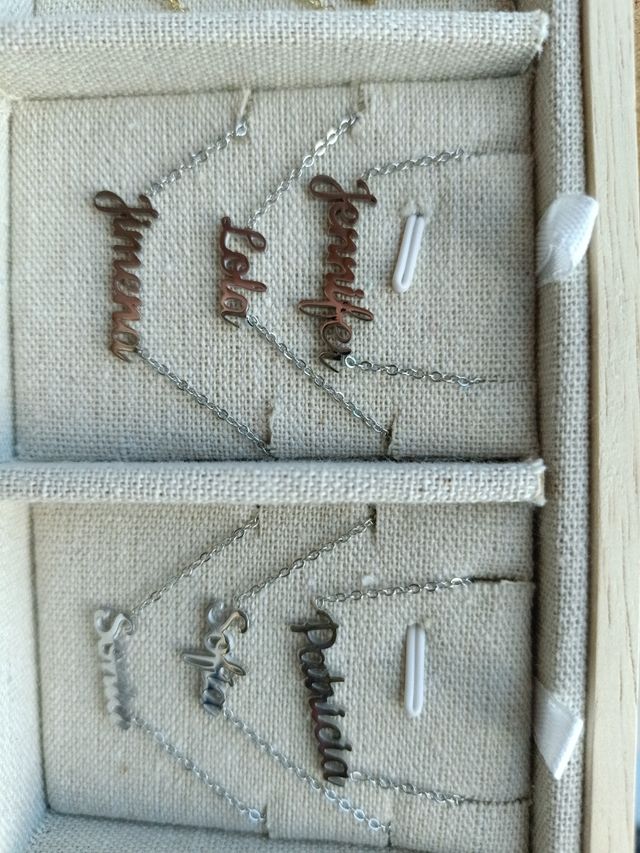 Joyas en acero inoxidables