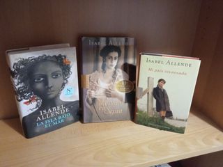 Lote 3 libros Isabel Allende