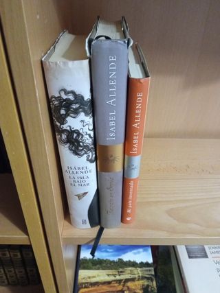Lote 3 libros Isabel Allende