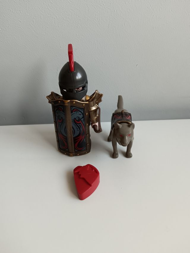 Playmobil caballero lobo