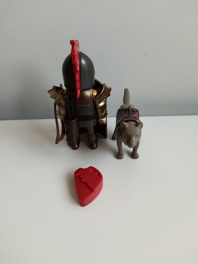 Playmobil caballero lobo