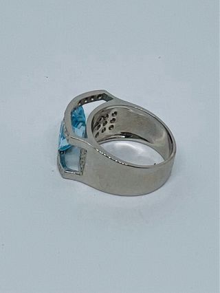 Anillo Oro Blanco 18K