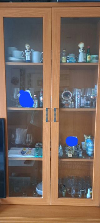 Mueble grande para salón, marrón