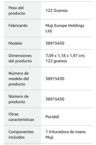 Trituradora de papel manual Muji