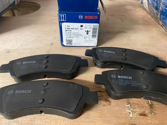 Bosch BP318 Pastillas de freno