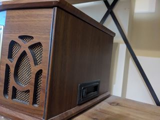 Tocadiscos de aspecto retro