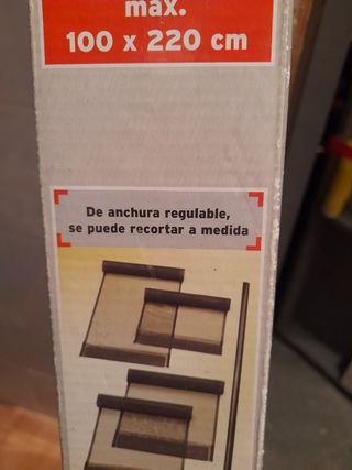 Cortina mosquitera para puerta