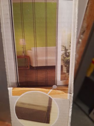 Cortina mosquitera para puerta