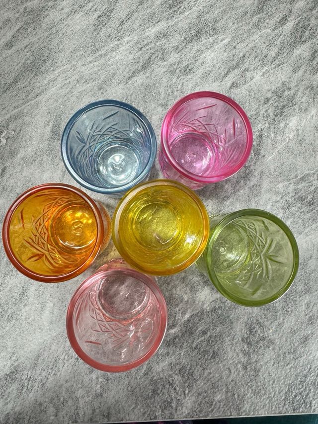 Vendo set 6 bicchierini liquore Pasabahce