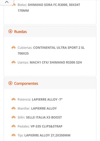 Lapierre Sensium Al200 2020