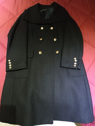 Abrigo ZARA de lana