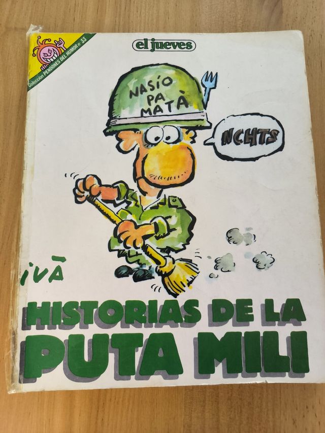 El Jueves. Historias de la puta mili Comic años 80
