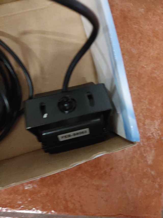 Cámara trasera autocaravana