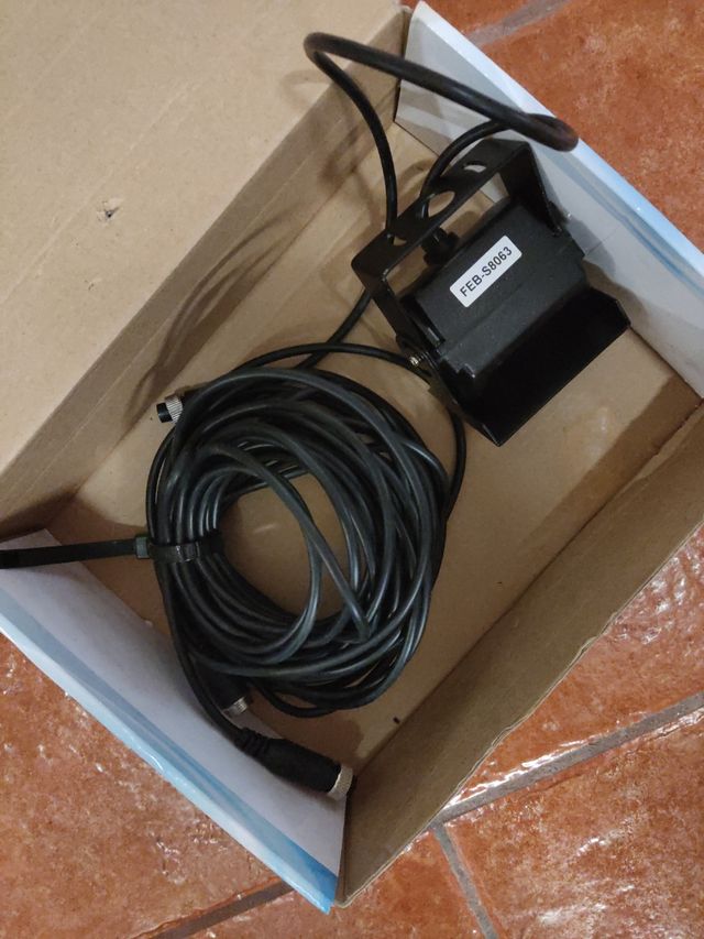 Cámara trasera autocaravana