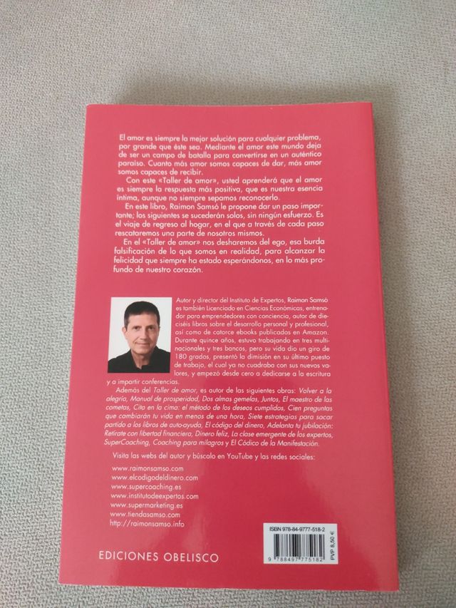 Libro - Taller de amor