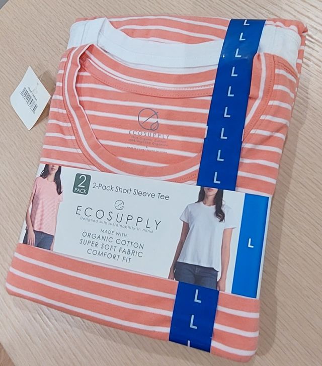Pack 2 camisetas algodón organico