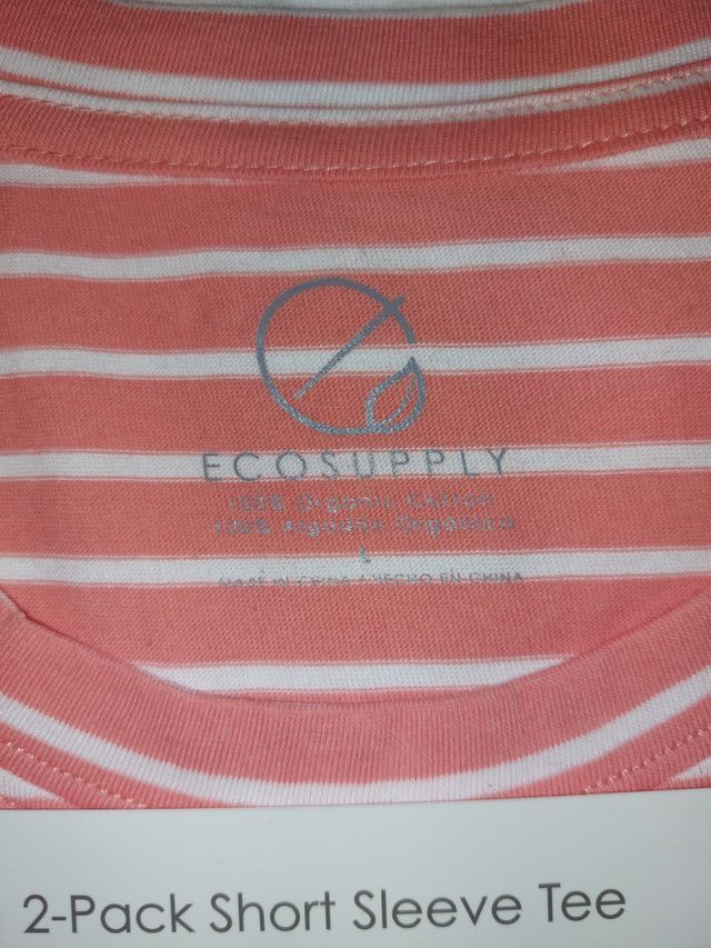 Pack 2 camisetas algodón organico