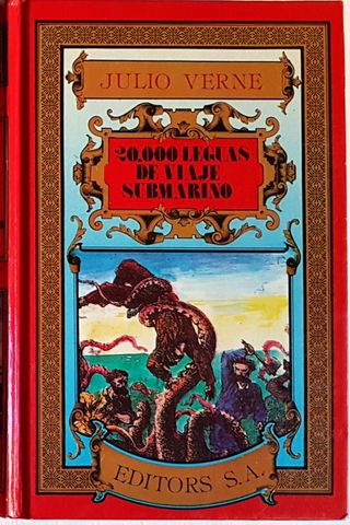 Lote 3 libros antiguos Julio Verne y marcapáginas