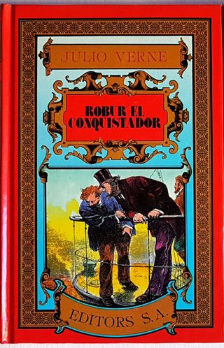 Lote 3 libros antiguos Julio Verne y marcapáginas