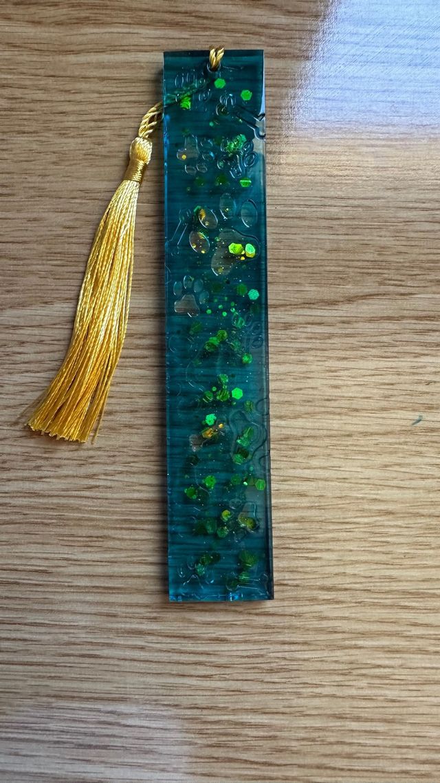 Marcapáginas resina