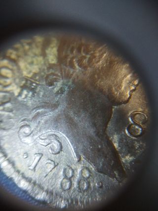 Moneda 8 maravedis 1788 carlos lll SG