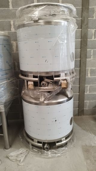 Tanque almacenamiento transporte de líquidos inox