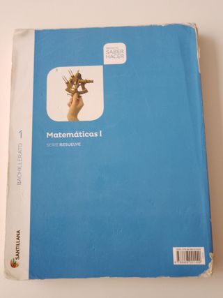 Matemáticas 1 BACH Santillana