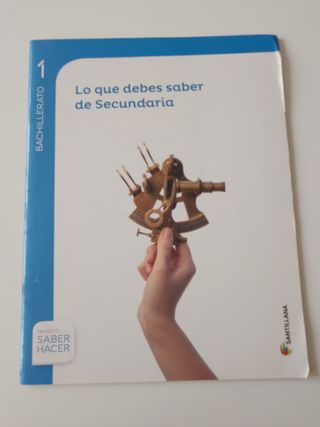 Matemáticas 1 BACH Santillana