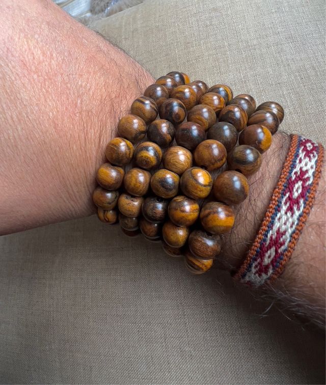 Japa mala sándalo 108 grande 10mm