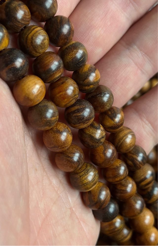 Japa mala sándalo 108 grande 10mm