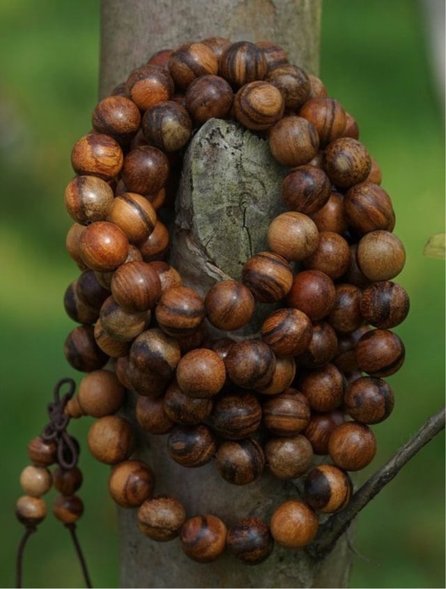 Japa mala sándalo 108 grande 10mm