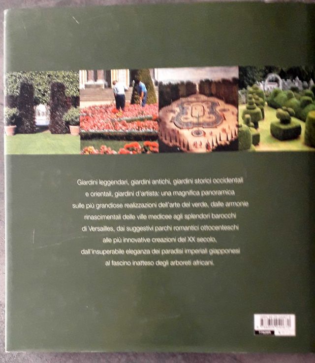 Libro di saggistica e arte "Giardini"