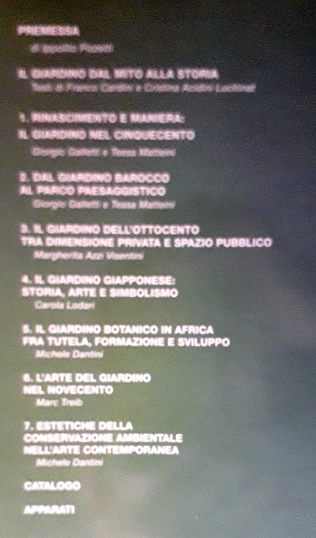 Libro di saggistica e arte "Giardini"