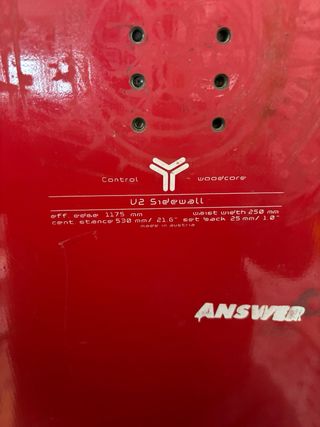 Tabla de snowboard - marca Elan