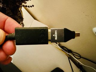 ADAPTADOR MICRO HDMI A HDMI TRANSMISOR RECEPTOR