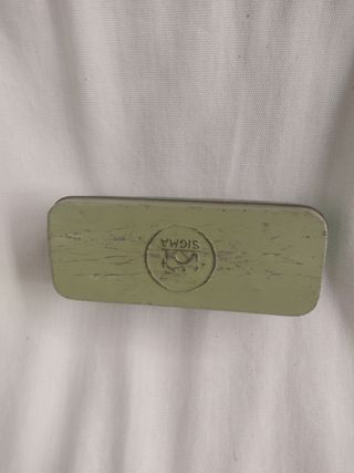 Caja antigua maquina de coser