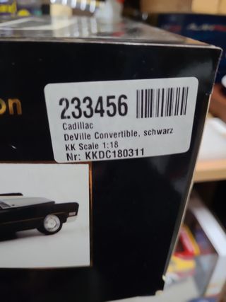 1/18 Maqueta cadillac convertible