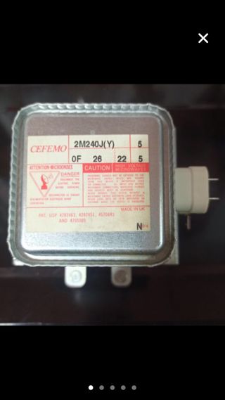 Magnetrones microondas varios