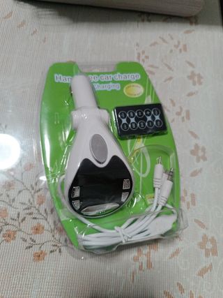 Handsfree car charge mp3 charging