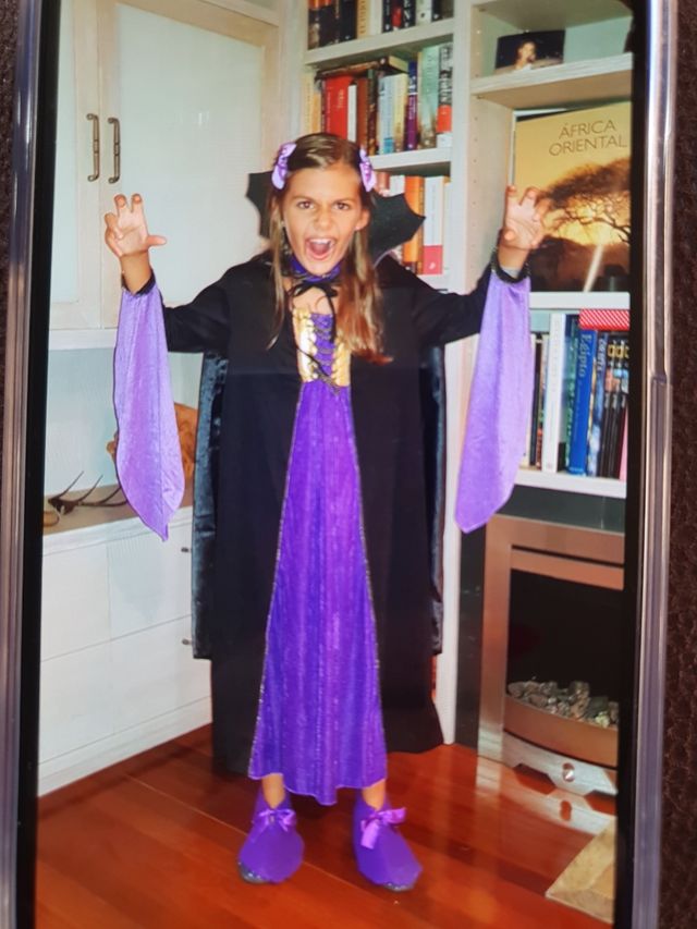 Disfraz Vampiresa Gótica de 8 a 10 años