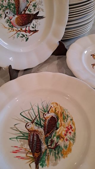 3 platos la cartuja de sevilla