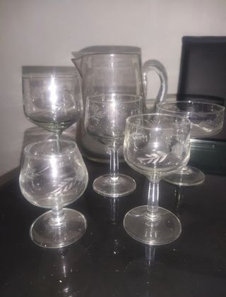 Cristalería antigua