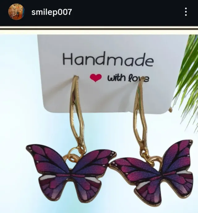 Pendientes originales y diferentes Con bolsita