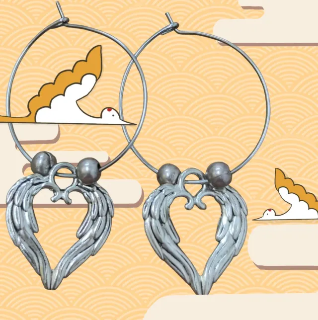 Pendientes originales y diferentes Con bolsita