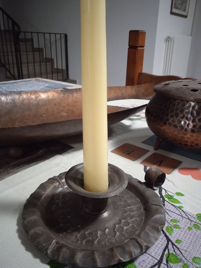 Set in rame realizzati a mano