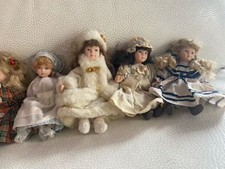 bambole porcellana vintage